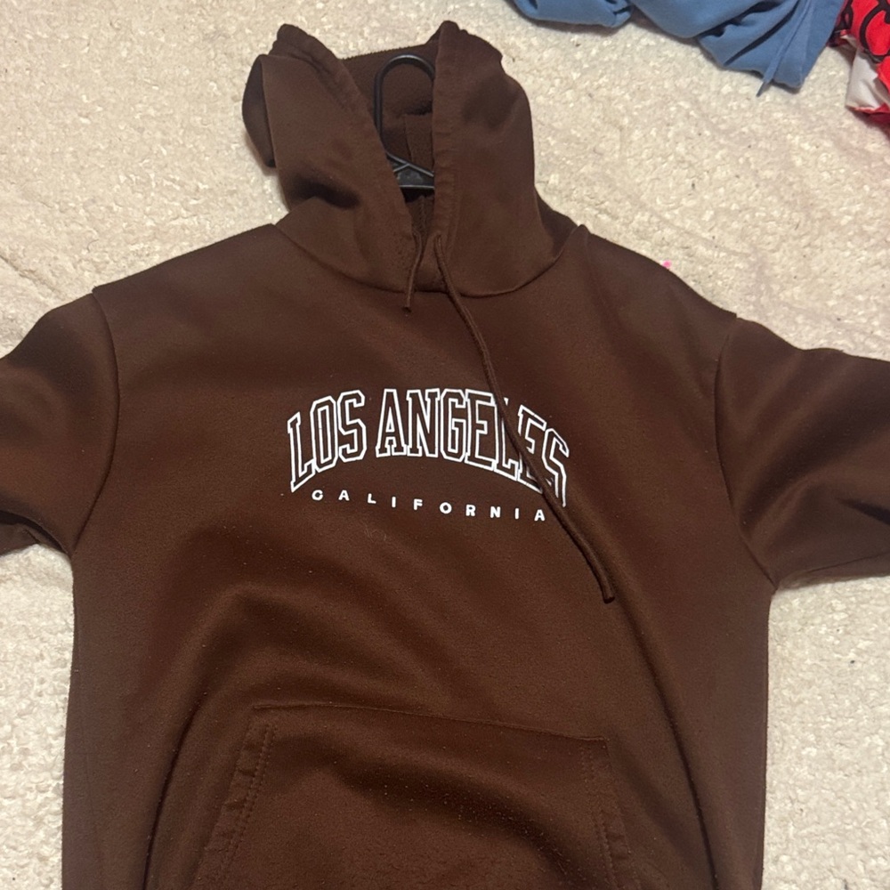 Brown Los Angeles Hoodie